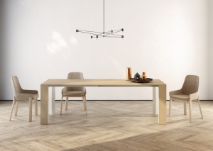 Categoría de mesas de madera y sillas modernas
