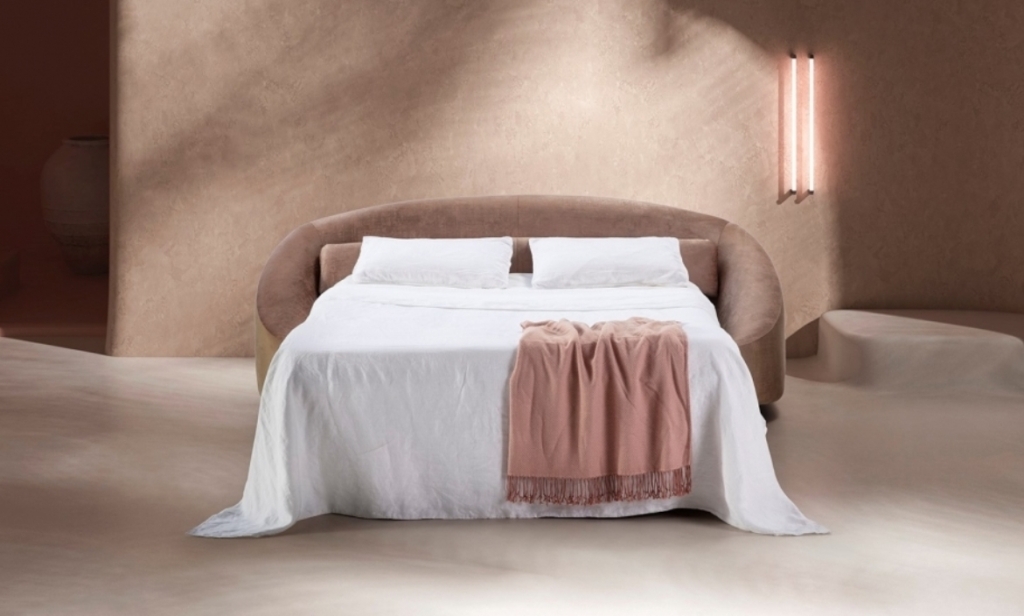Sofá cama de calidad en tienda de muebles Gandía