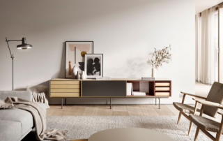 Muebles modulares tendencia salones