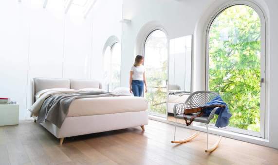 Tiendas de camas en Gandia y dormitorio de matrimonio moderno