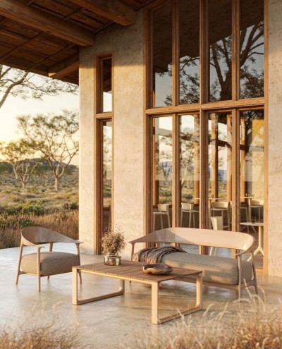 La colección de muebles Africa de Vondom, diseñada por Eugeni Quitllet en dimode